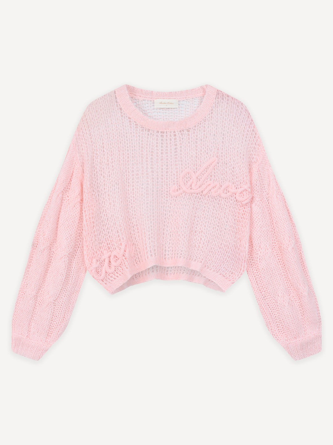 Another Signature WMN Cable Knit Sweater