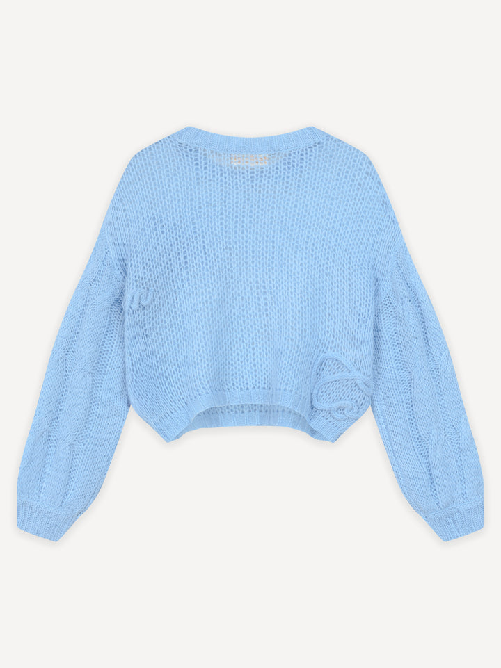 Another Signature WMN Cable Knit Sweater