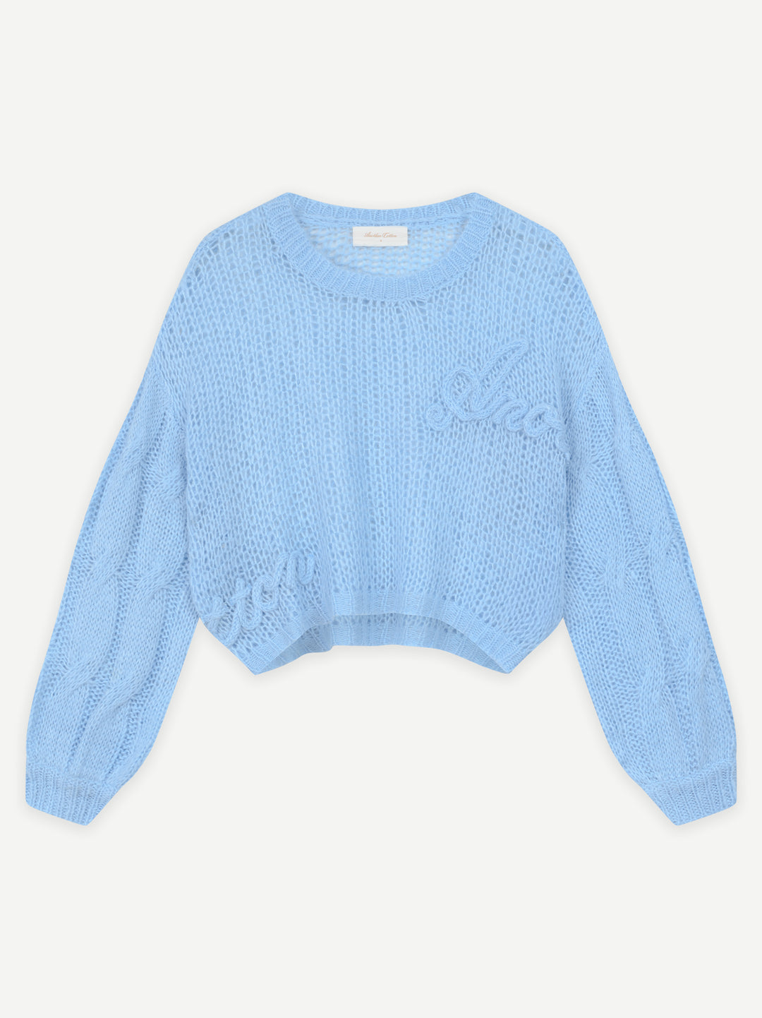Another Signature WMN Cable Knit Sweater