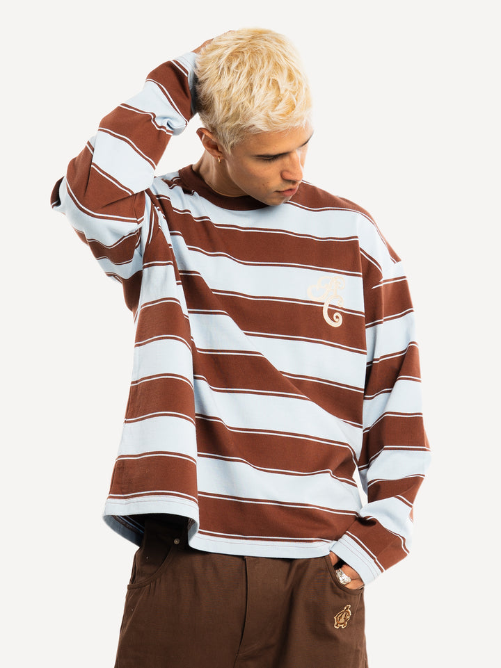 Chainstitch Striped Longsleeve