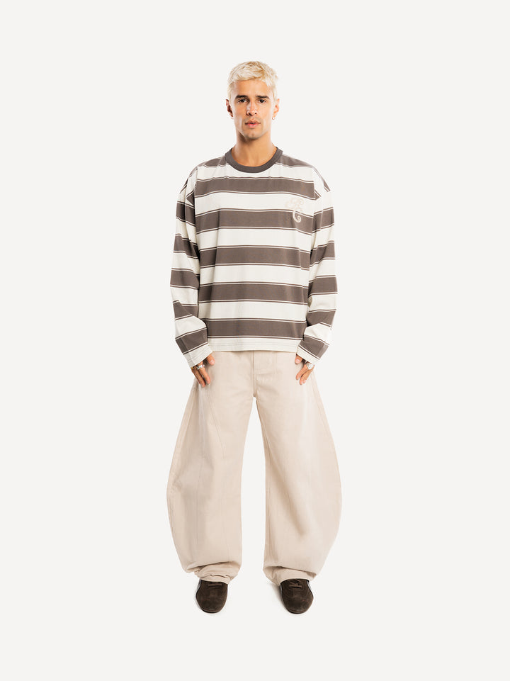 Chainstitch Striped Longsleeve