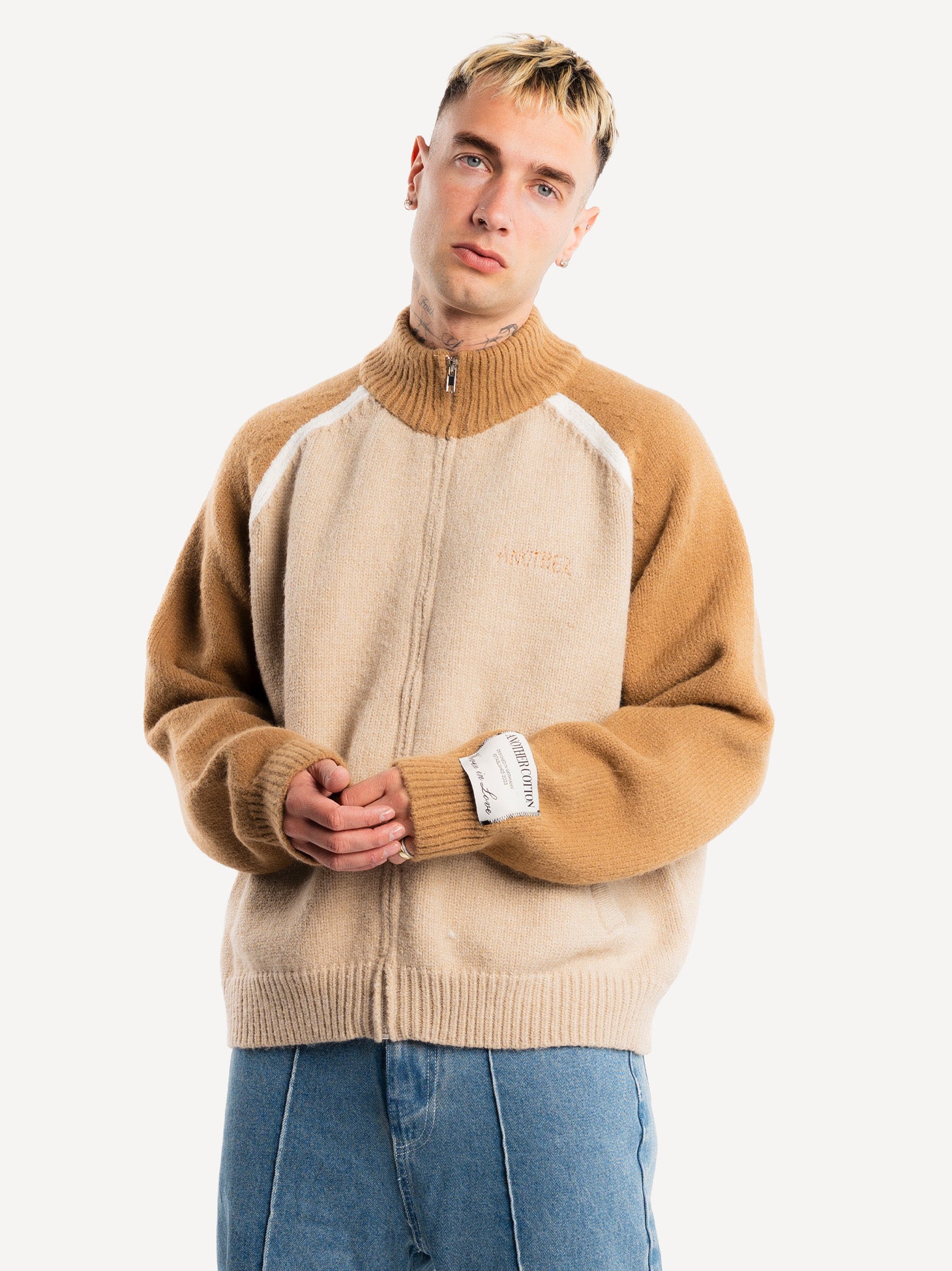 極美品 SOFTHYPHEN 23AW ZIP UP CARDIGAN 02 Another Zip Knit Cardigan – AnotherCottonLab