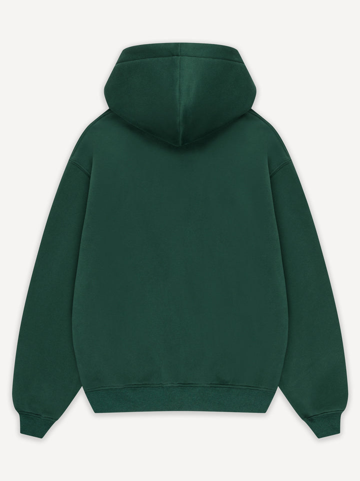 Basic Boxy Fit 380gsm Zip Hoodie