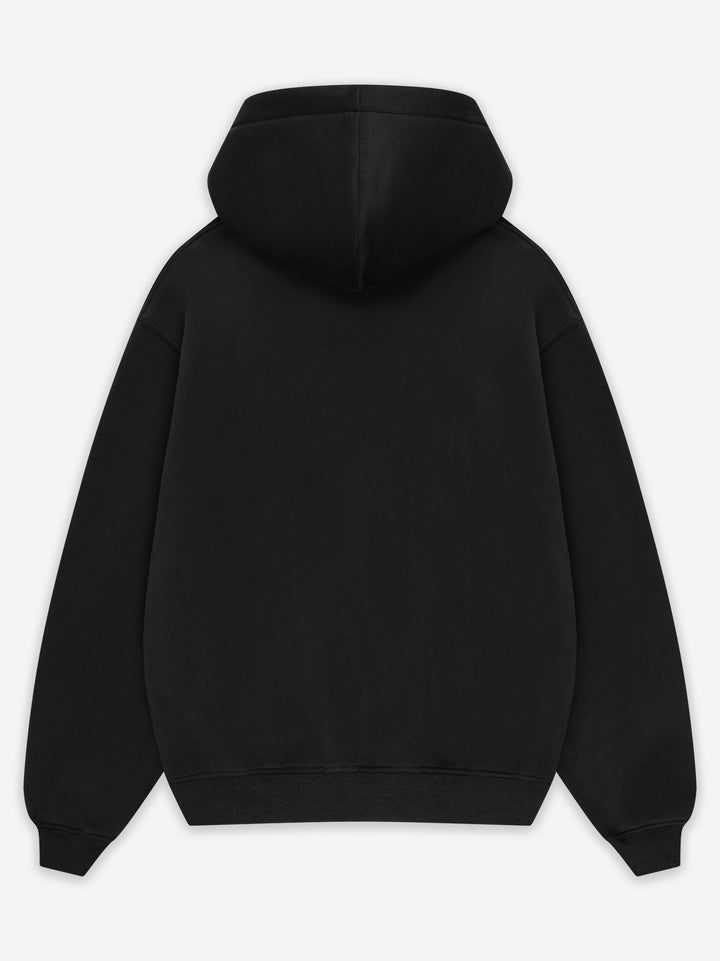 Basic Boxy Fit 380gsm Zip Hoodie