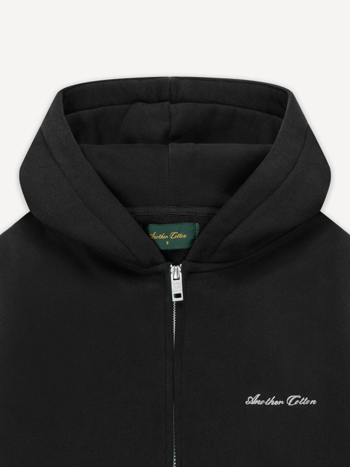 Basic Boxy Fit 380gsm Zip Hoodie