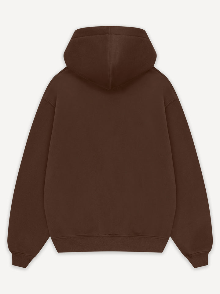 Basic Boxy Fit 380gsm Zip Hoodie