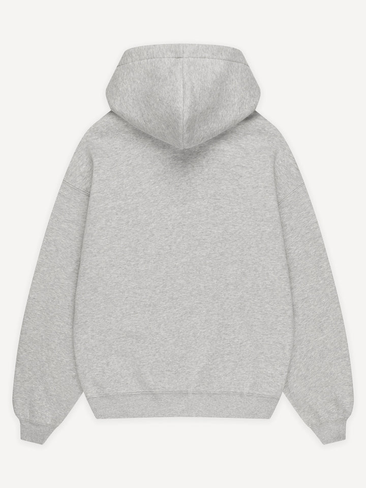 Basic Boxy Fit 380gsm Zip Hoodie