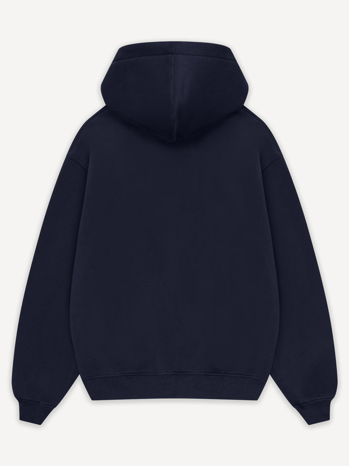 Basic Boxy Fit 380gsm Zip Hoodie