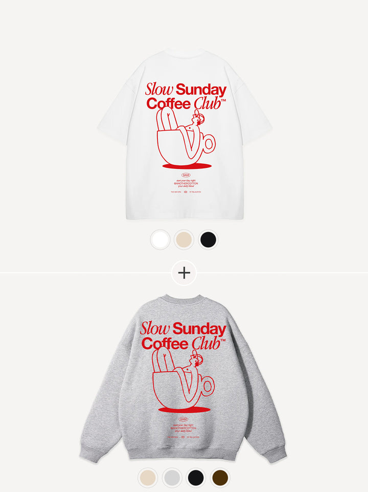 Slow Sunday T-Shirt & Sweatshirt Bundle