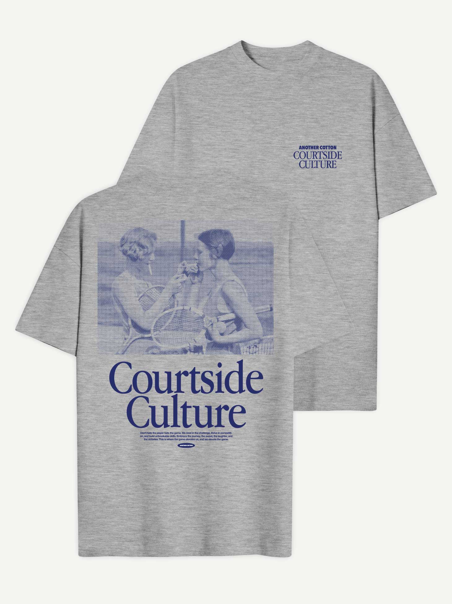 ★another COTTON LAB★Courtside Culture T-Shirt★2色★ Courtside Culture T-Shirt – AnotherCottonLab