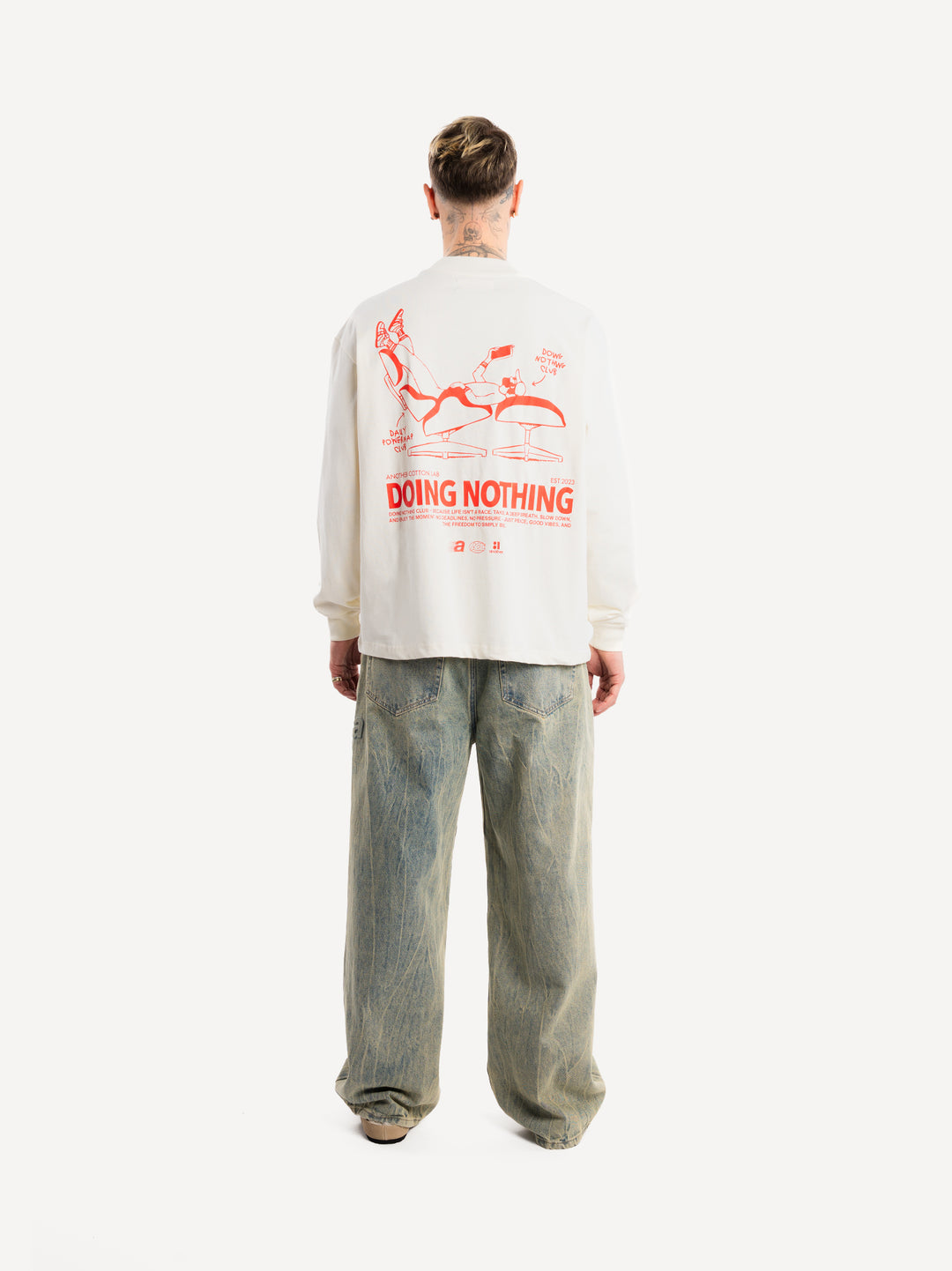 Doing Nothing Boxy Longsleeve