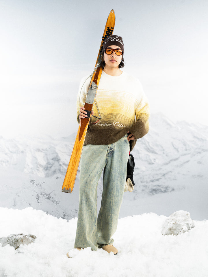 Gradient Knit Sweater