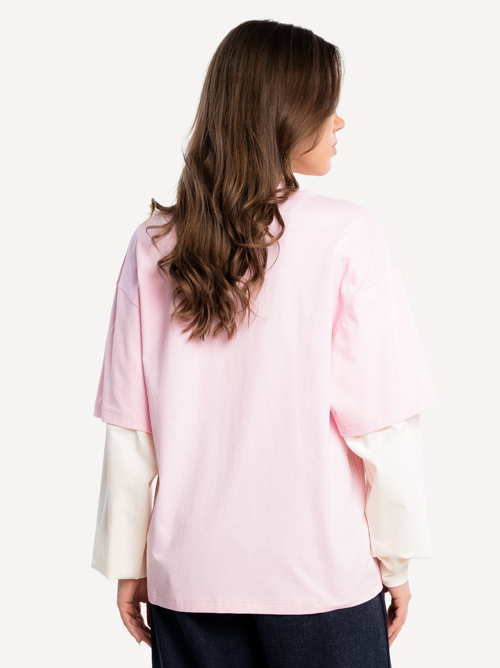 Greeting Double Layer Longsleeve