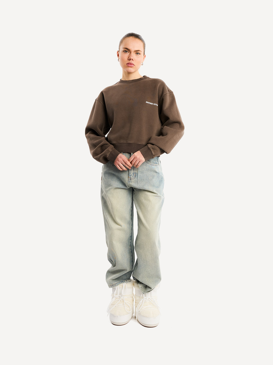 Hot Girls Sweatshirt Cropped Sweatshirt