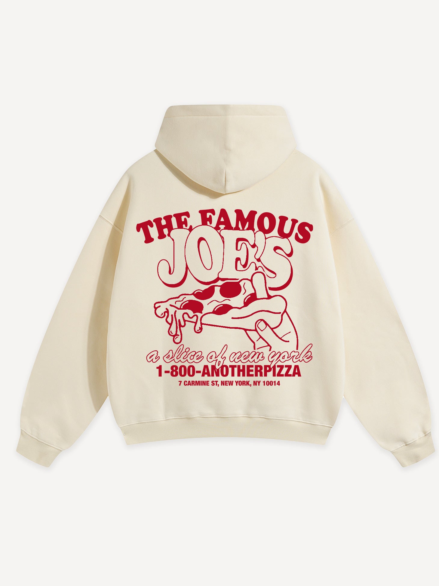 Joes Pizza Oversized Hoodie – AnotherCottonLab Joes Pizza Oversized Hoodie – AnotherCottonLab