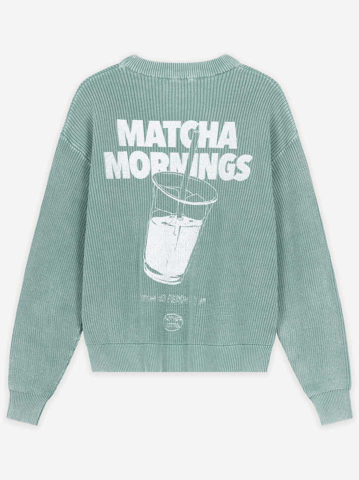 Another Matcha Knit Sweater