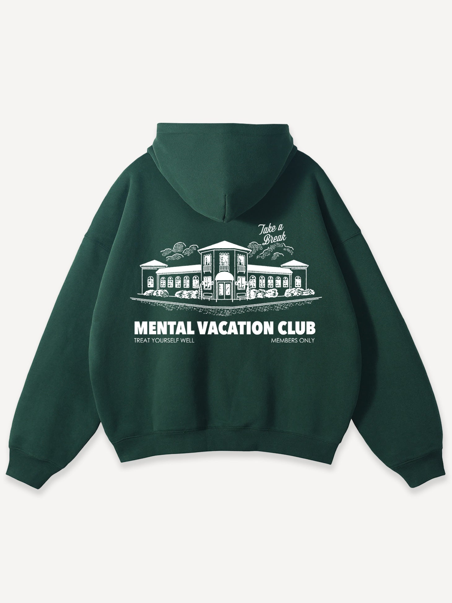 Mental Vacation Club Oversized Hoodie – AnotherCottonLab