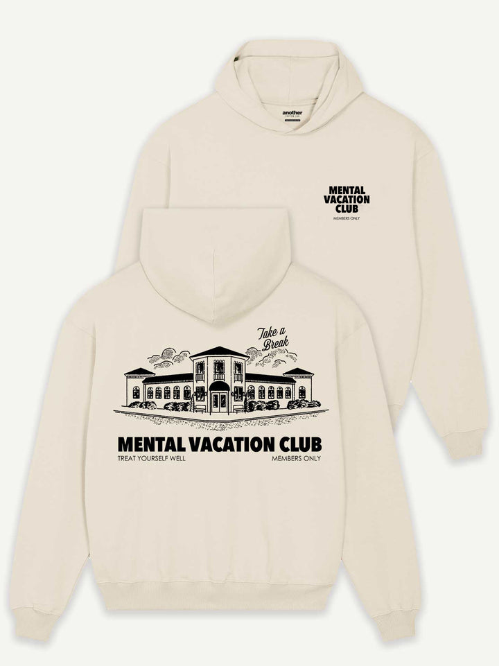Mental Vacation Club Heavy Oversized Hoodie