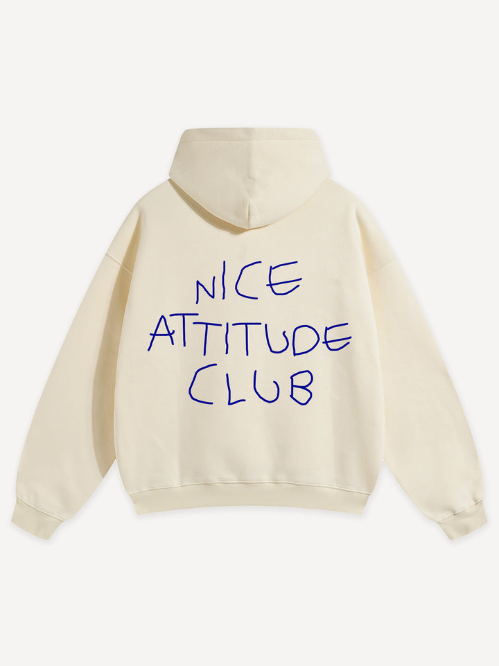 Nice Attitude Club Oversized Hoodie