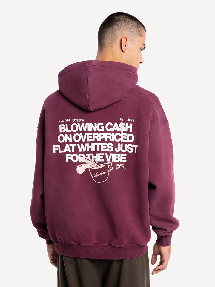 Overpriced Flatwhites Hoodie