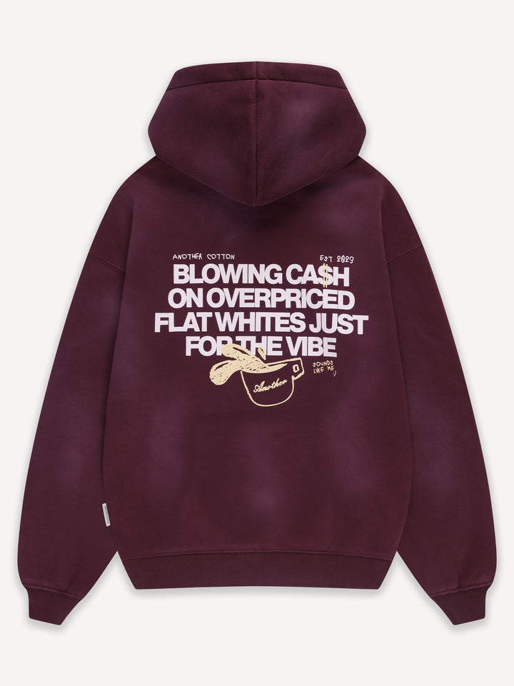 Overpriced Flatwhites Hoodie