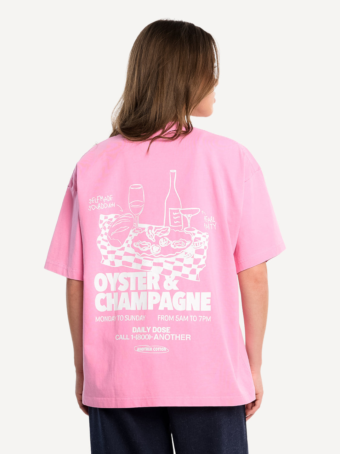 Oyster & Champagne Oversized T-Shirt