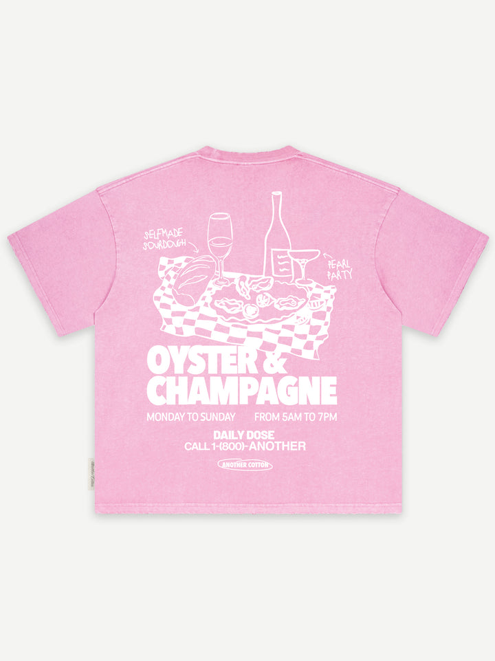 Oyster & Champagne Oversized T-Shirt