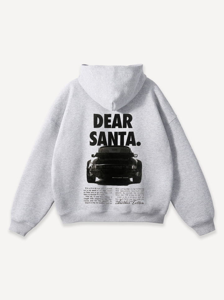 Dear Santa Oversized Hoodie