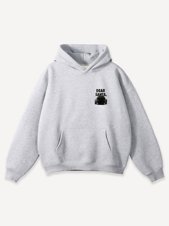 Dear Santa Oversized Hoodie