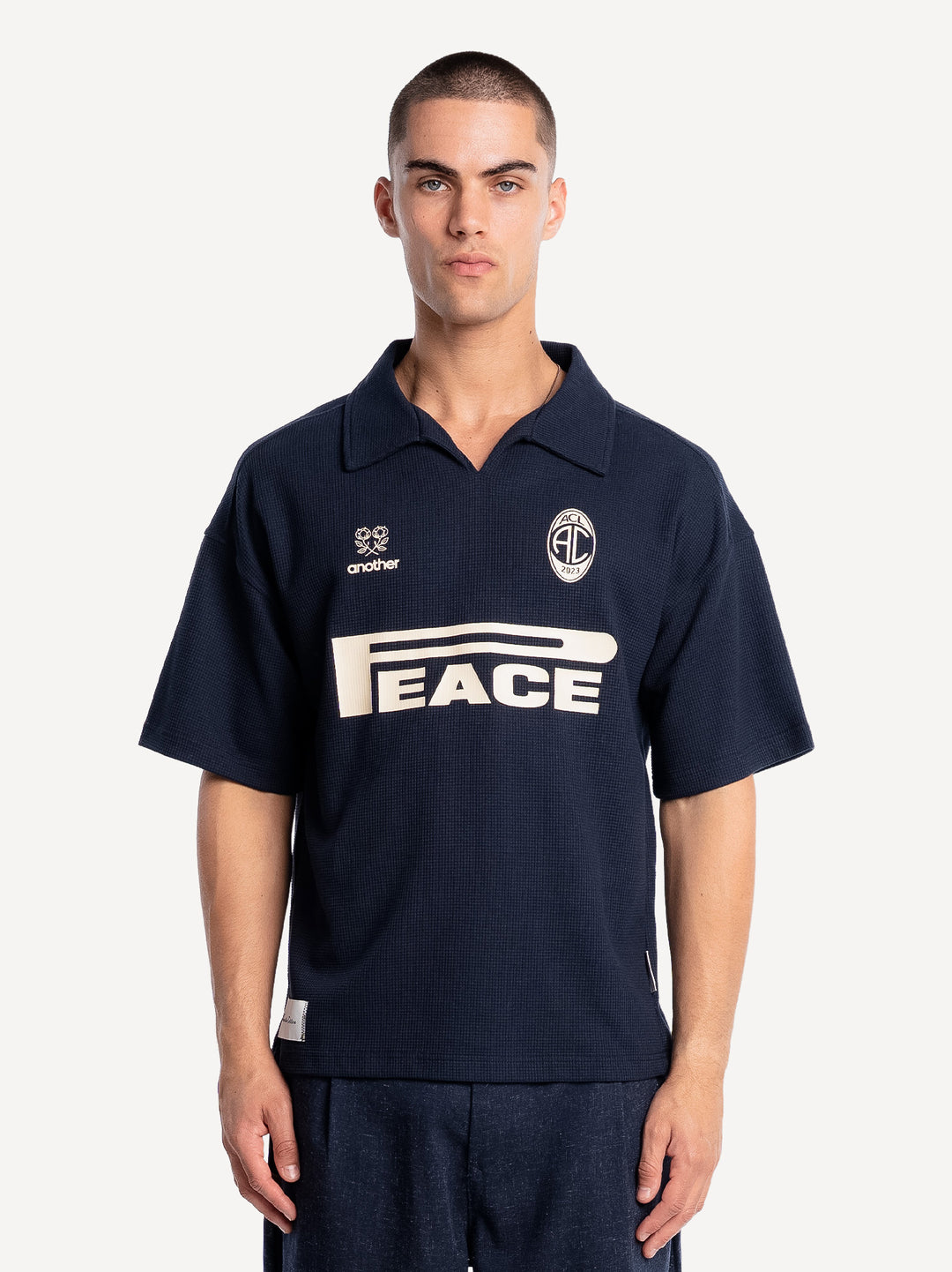 Peace Waffle Polo Shirt