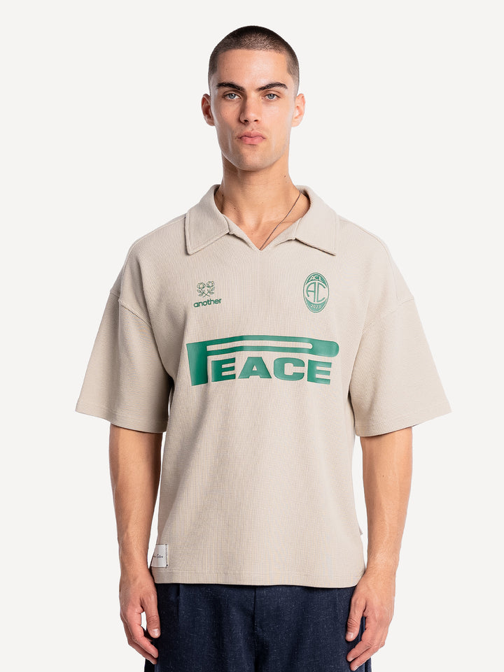 Peace Waffle Polo Shirt