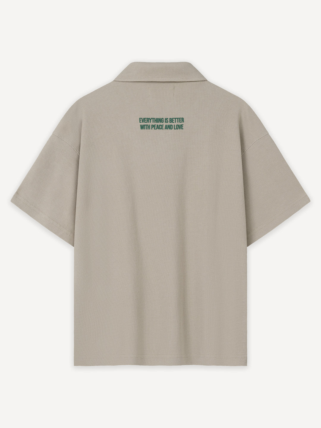 Peace Waffle Polo Shirt
