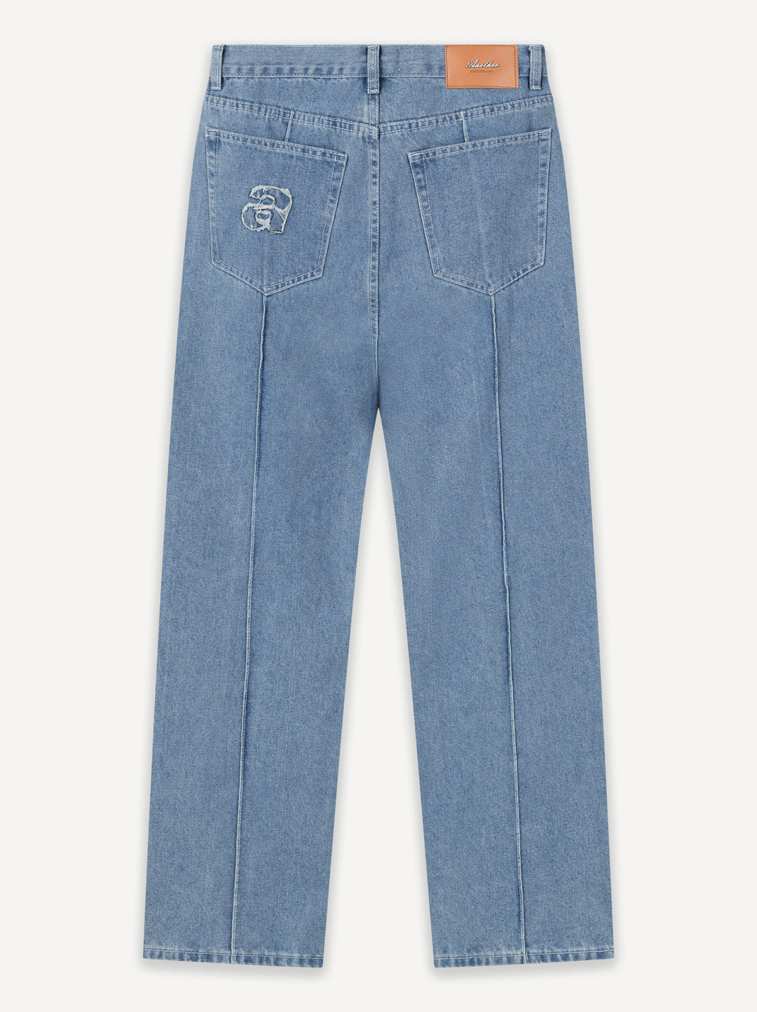 Pleated Wide Fit Jeans