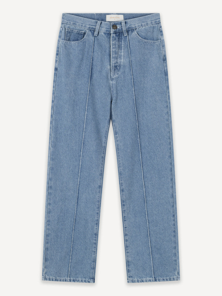 Pleated Wide Fit Jeans