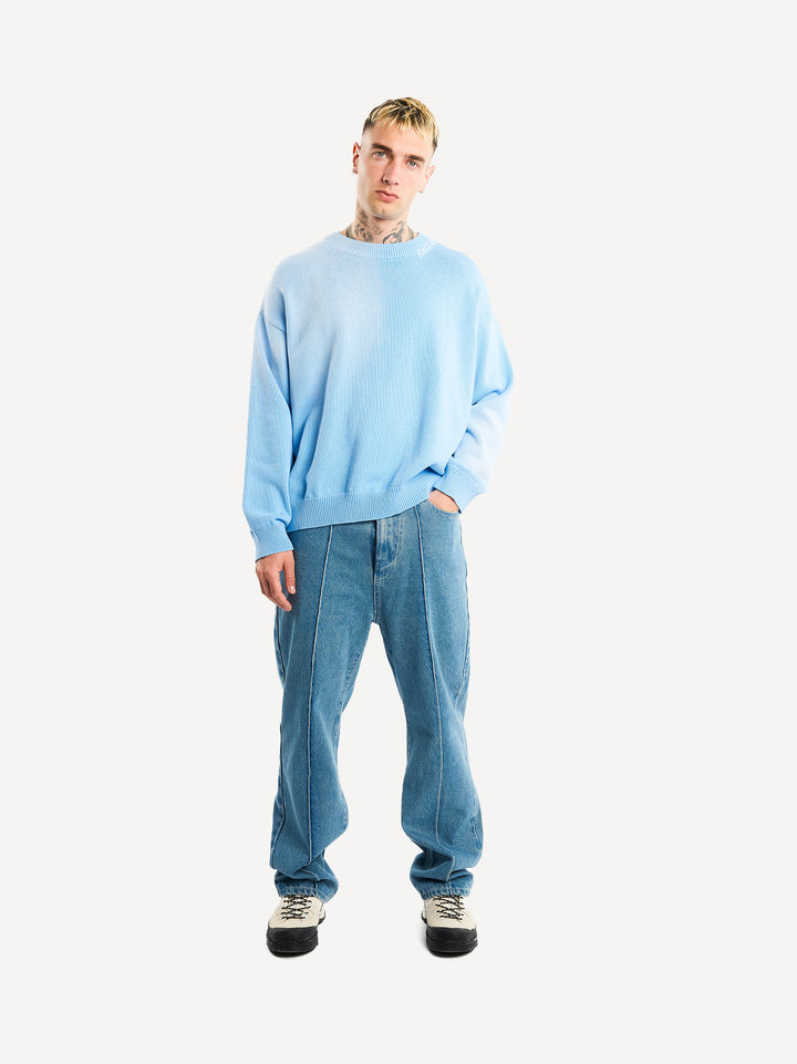 Pleated Wide Fit Jeans