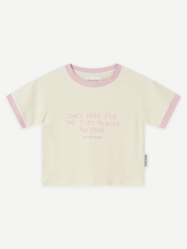 Post Pilates Cropped T-Shirt