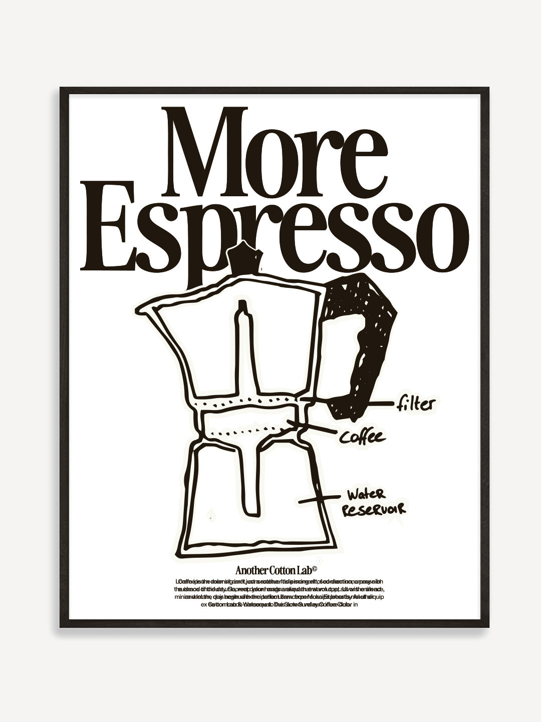 Espresso Bialetti Poster