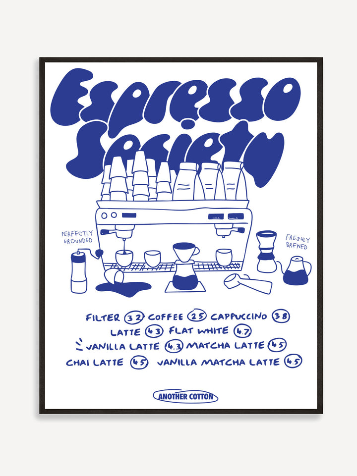Espresso Society Poster