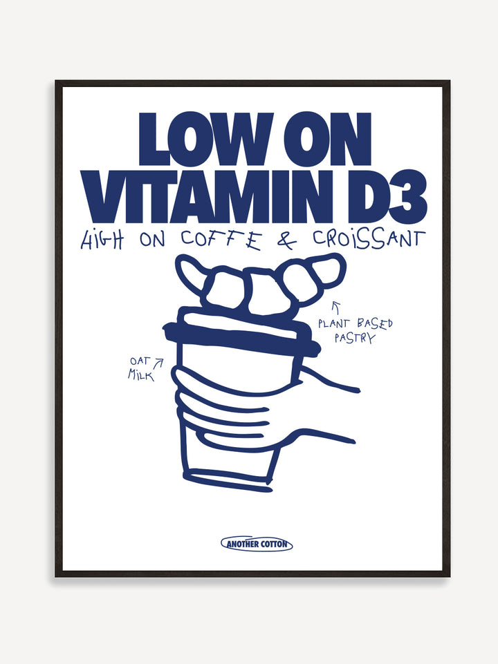 Low on Vitamin D3 Poster