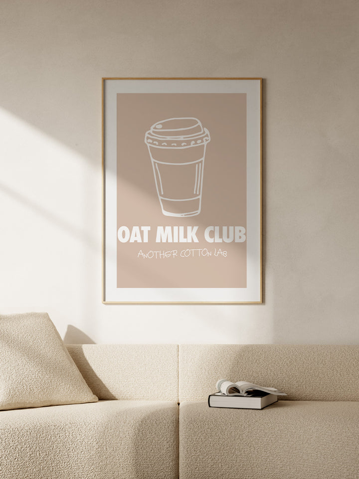 Oat Milk Club Poster