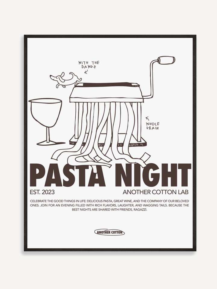 Pasta Night Poster
