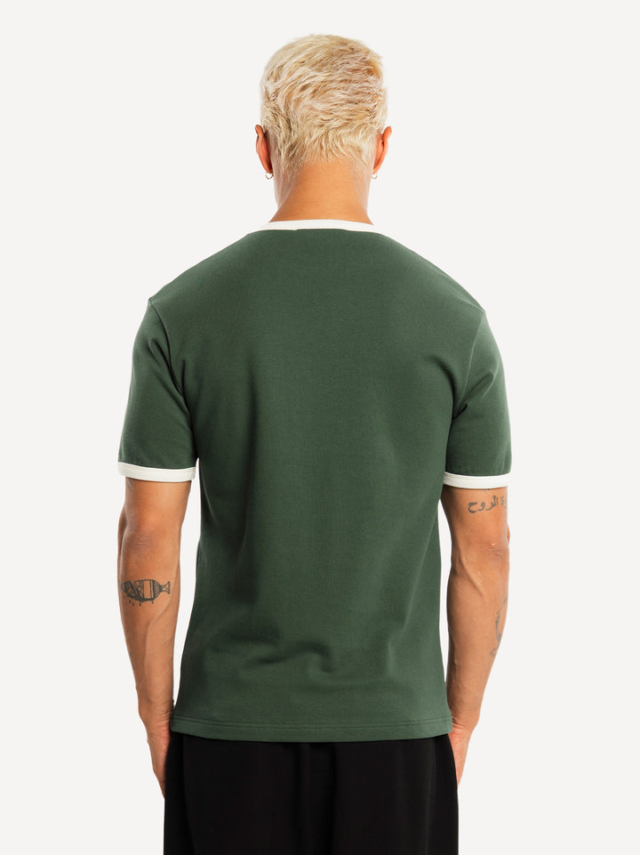 Basic Slim Fit 210gsm Ringer T-Shirt