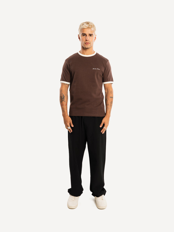 Basic Slim Fit 210gsm Ringer T-Shirt