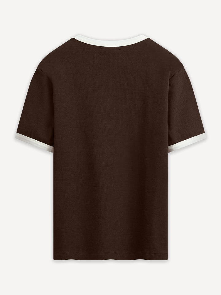 Basic Slim Fit 210gsm Ringer T-Shirt