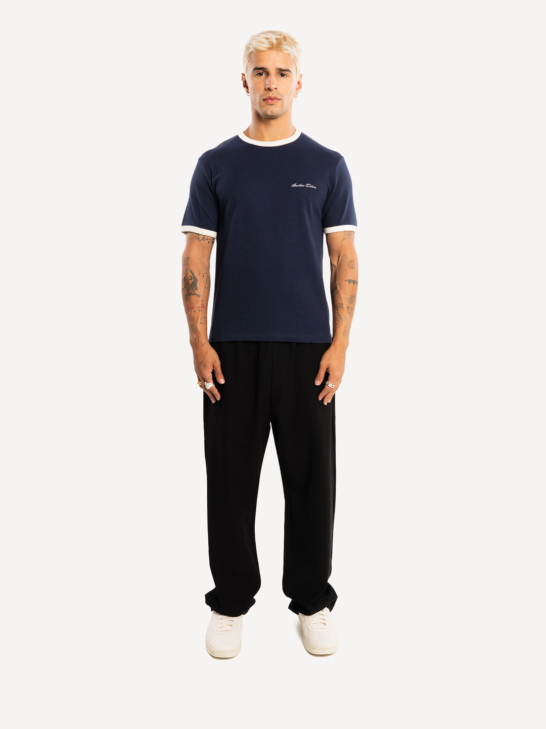 Basic Slim Fit 210gsm Ringer T-Shirt