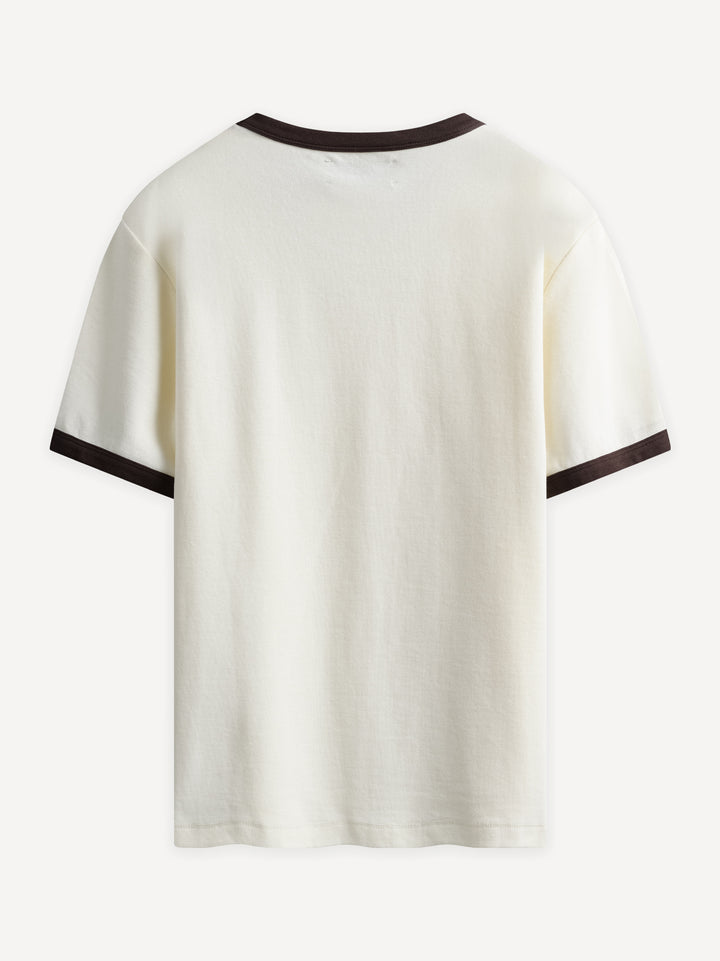 Basic Slim Fit 210gsm Ringer T-Shirt