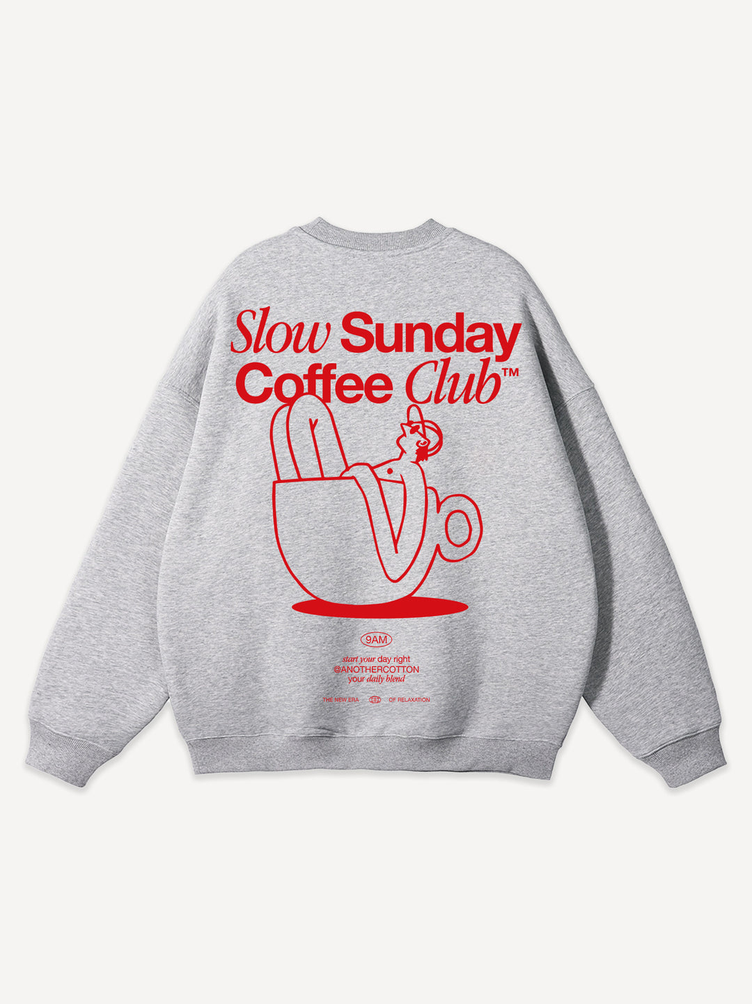 Slow Sunday Unisex Oversize Sweatshirt