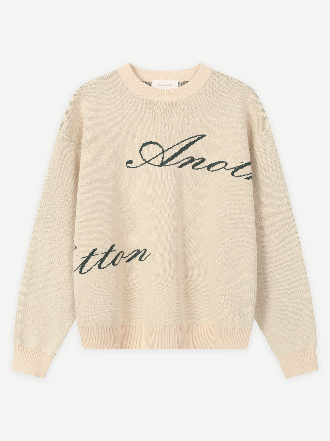Cotton Signature Knit Sweater