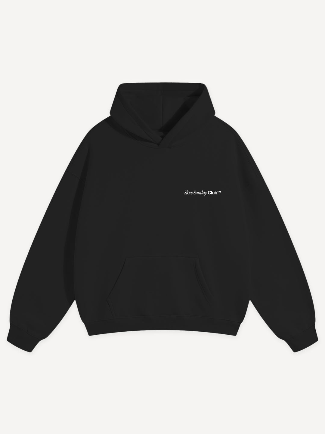 Slow Sunday Coffee Club Heavy Oversized Hoodie