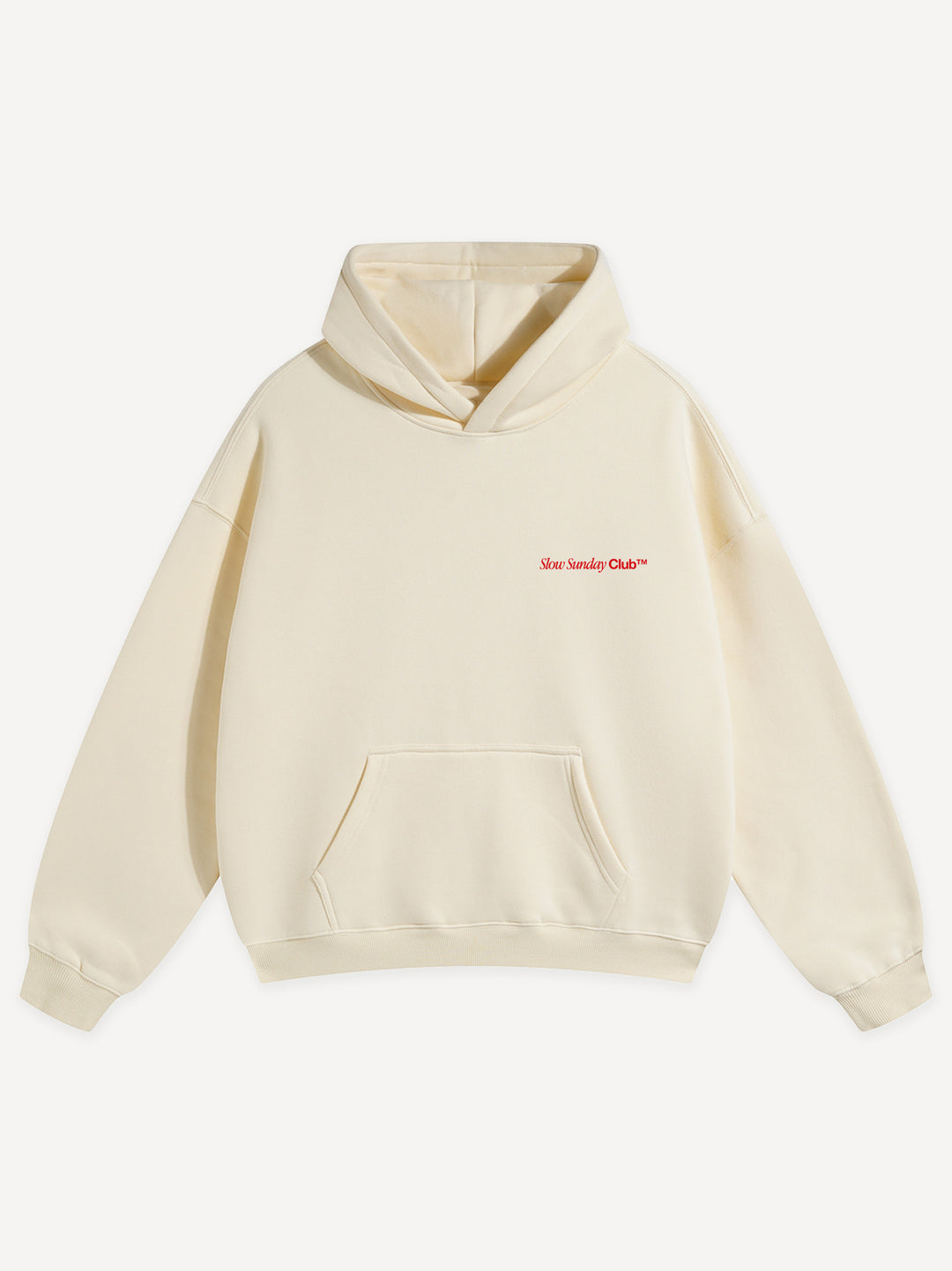 Slow Sunday Coffee Club Heavy Oversized Hoodie